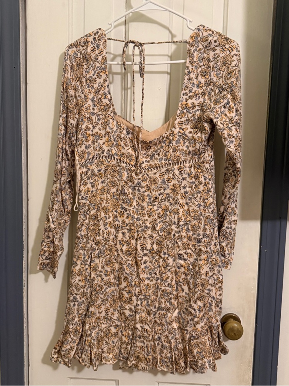 Free People Boheme Long Sleeve Mini Dress - Picture 3 of 4